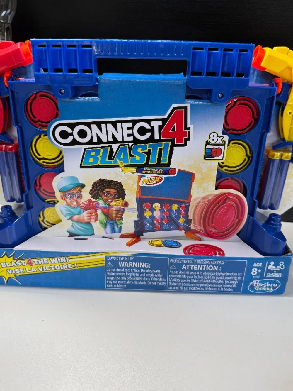 Hasbro Gaming Connect 4 Blast (Powered by Nerf) NIB